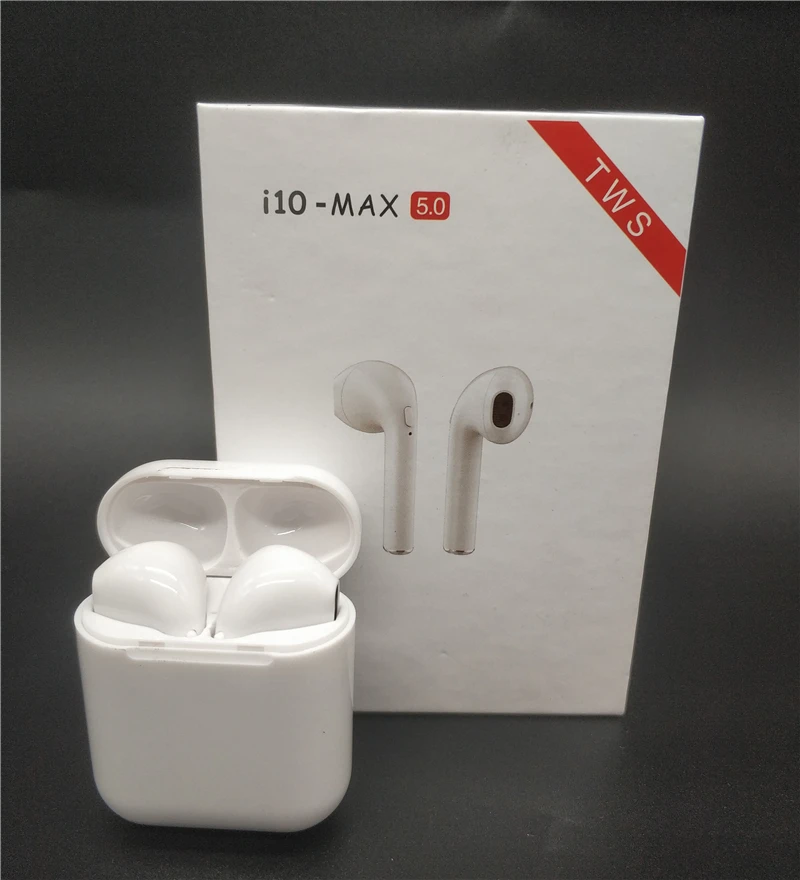 I10 max TWS наушники беспроводные Bluetooth 5,0 наушники гарнитуры с микрофоном для samsung S6 S8 iPhone X 7 8 Xiaomi huawei