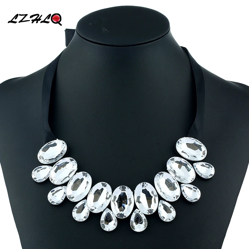 LZHLQ женское ожерелье элегантные акриловые геометрические подвески|fashion choker|choker
