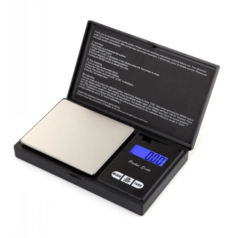 0.01g jewelry scales high precision digital Kitchen scales mini gram Electronic Scales LCD hand scales pocket weight scales Portable Palm weighing balance libra