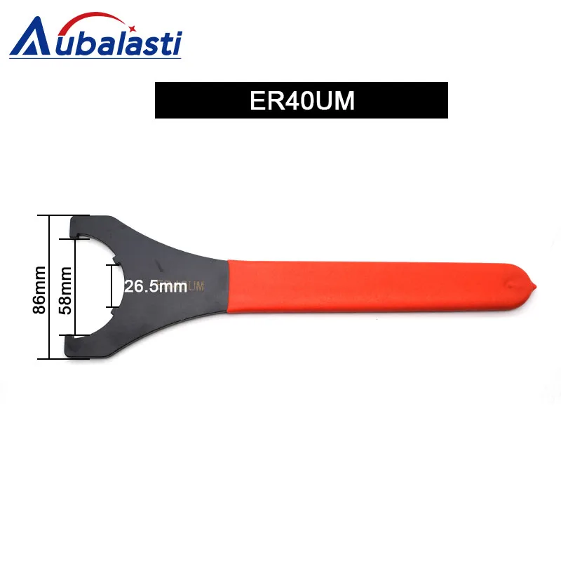 

Aubalasti ER цанговый ключ ER32UM ER25UM ER40UM цанговый гаечный ключ используется для цангового патрона держатель ЧПУ Фрезерный инструмент токарные инструменты
