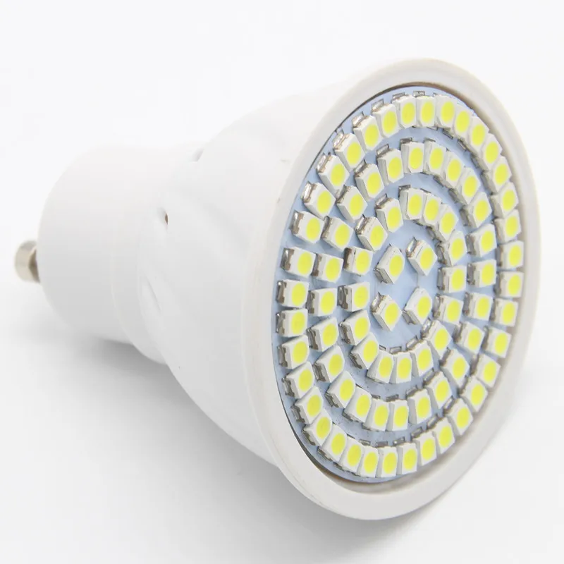 Светодиодная лампа GU10 5 Вт 6 8 220 В переменного тока 3528 SMD 48 светодиодов/60