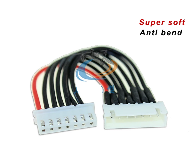 10 шт. Lipo батарея баланс зарядное устройство кабель 11 см 2S 3S 4S 5S 6S 22AWG кабель Мягкий силиконовый провод штекер для IMAX B3 B6