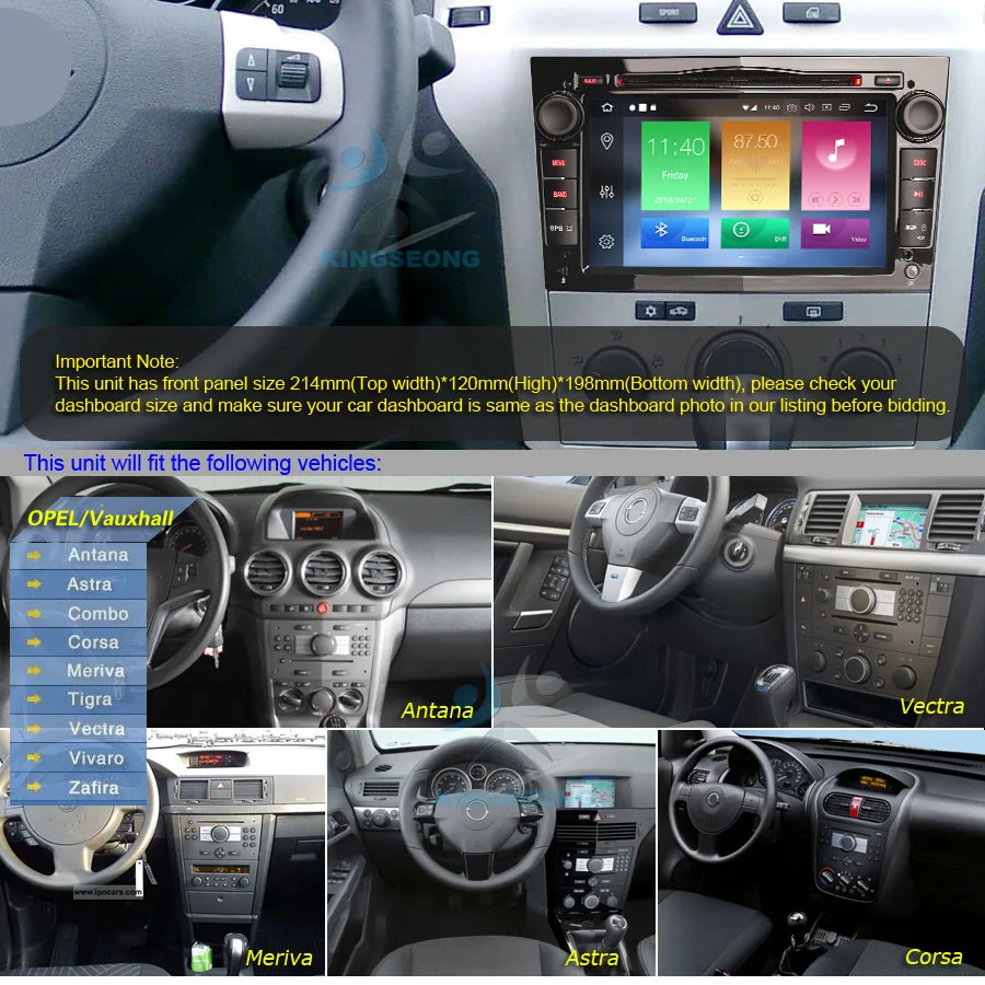 Двойное автомобильное радио Din для Opel Meriva Signum Android 8 0 DAB + RAM Bluetooth DVR DVB-T WIFI 4G/3G SWC OBD DTV