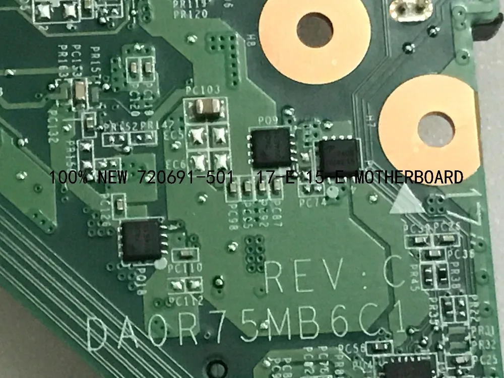 Материнская плата KEFU для ноутбука HP PAVILION 15 E 17 100% новая 720691 501 DA0R75MB6C1
