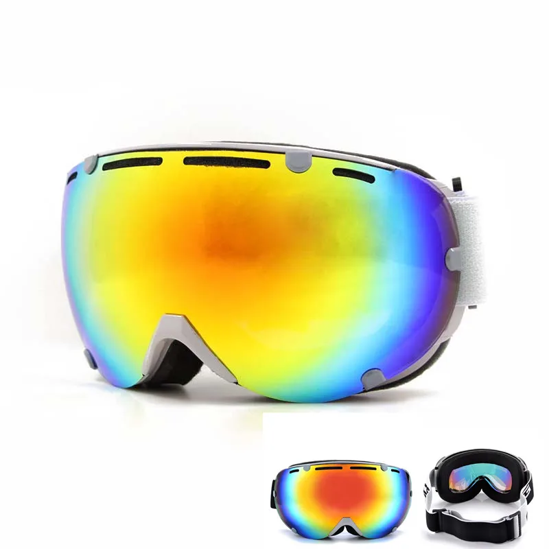 

Лыжные очки для сноуборда двойные линзы анти-туман большие лыжные аксессуары для очков Лыжный Сноуборд мужские зимние очки