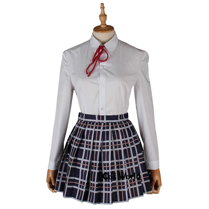 Школьная форма Love Live Sunshine Aqours Takami Chika с красным Кленовым листом рубашка жилет