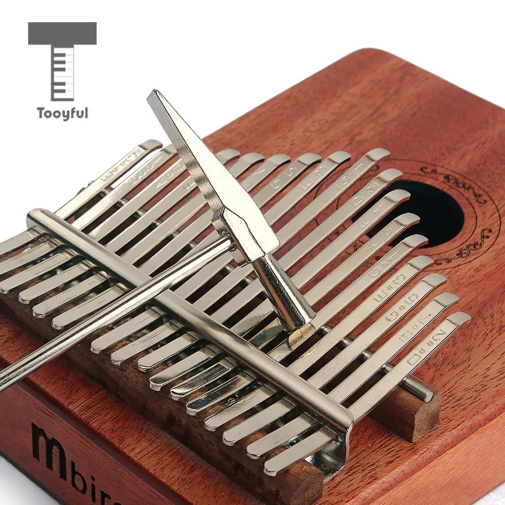 Tooyful Железный калимба Mbira тюнинг молоток большой палец Инструменты для настройки