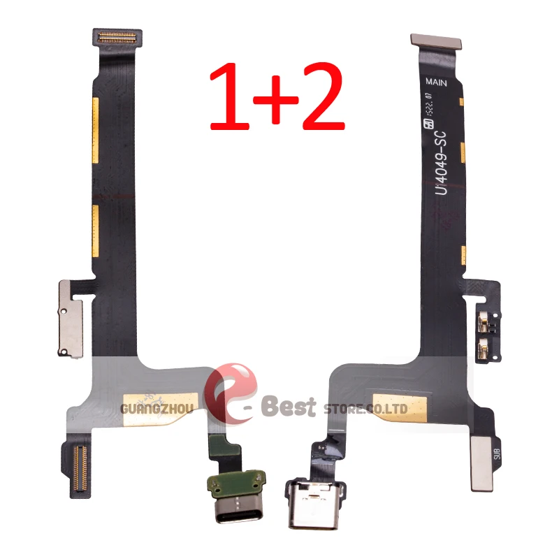 Высокое качество для OnePlus one, два, три, пять, один плюс 1, 2, 3, 5, T, 6, 6t usb зарядный порт, док-станция, гибкий кабель, запчасти в сборе