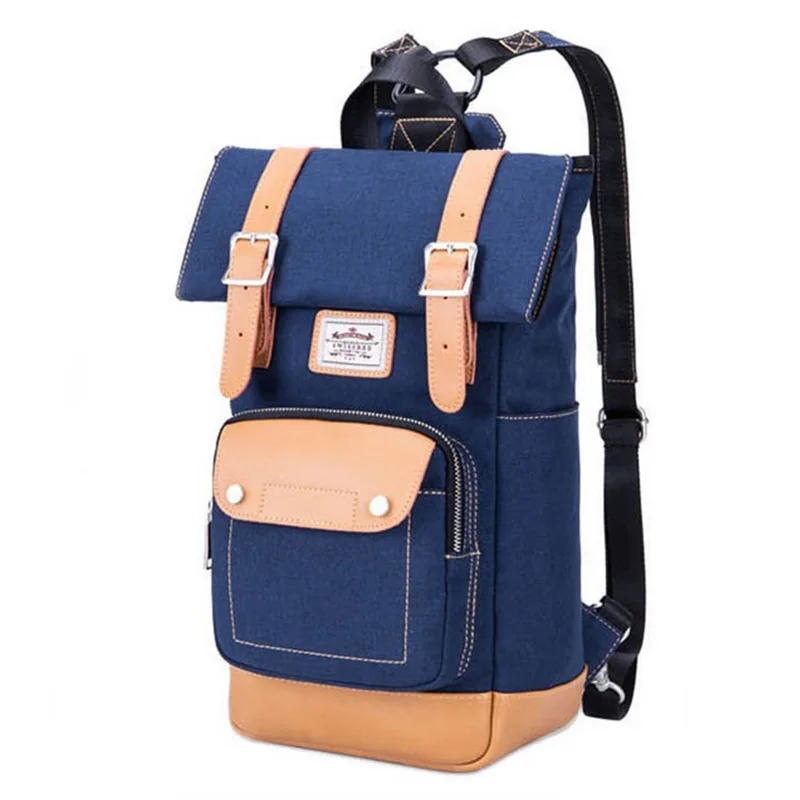 Fashion Male Backpack Soft Shoulder Strap Large Capacity Casual Business Laptop Camera School Bag Designer for Men | Багаж и сумки