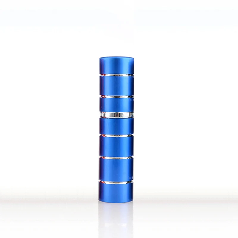 10ml Blue 50 шт./лот, 10 мл,, стеклянный парфюмерный флакон с распылителем, анодированное алюминиевое пустое стекло для путешествий, многоразовый спрей - Цвет: 10ml Blue