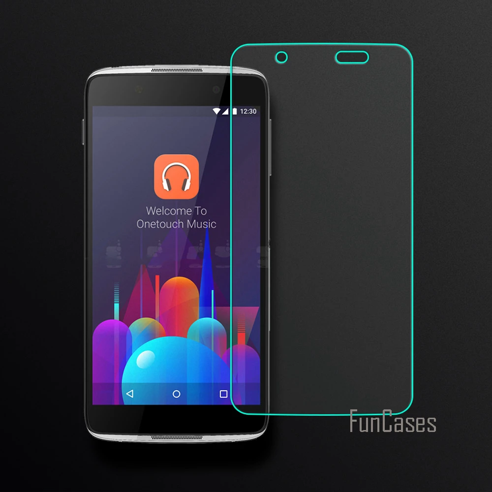 

2.5D закругленные края экрана для Alcatel Idol 4 OT6055 пленка из закаленного стекла для Alcatel Idol 4 OT6055 Защитная пленка для экрана 0,26