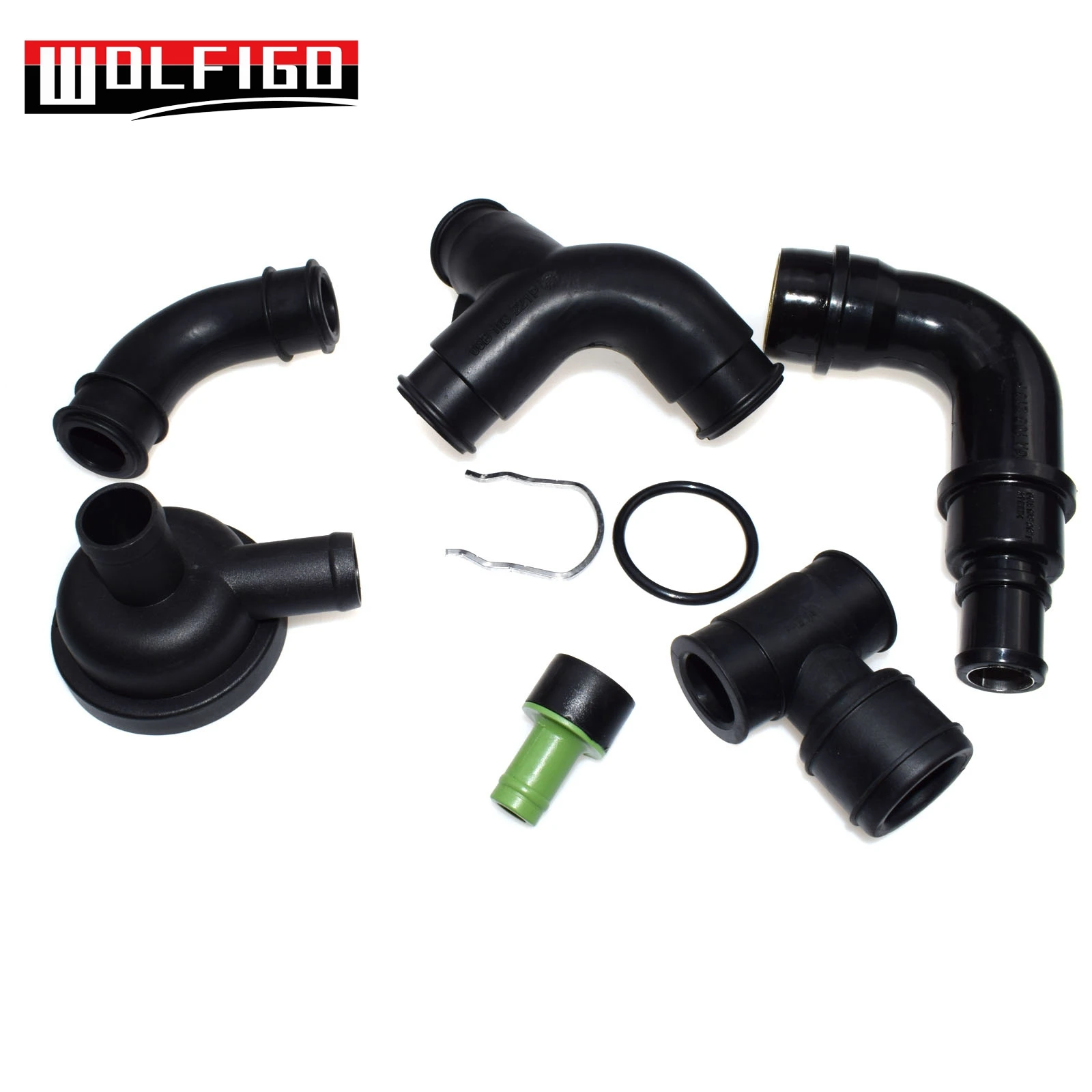 WOLFIGO двигатель картера Сапун шланг для VW Golf J-etta MK4 Audi A3 TT 1,8 T 06A103247, 035103245A, 06A103213F, 058133785B