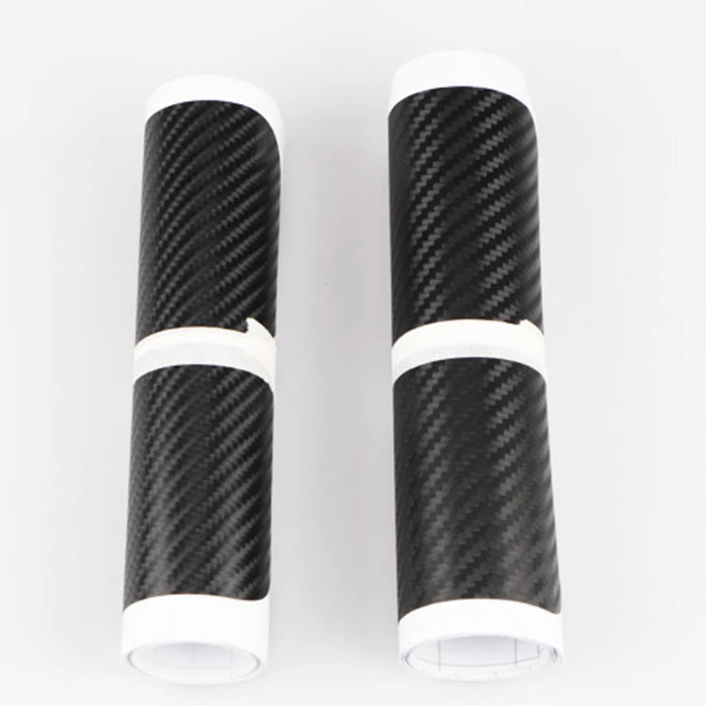 4 шт. наклейки из углеродного волокна для защиты порогов автомобиля|Тюнинговые