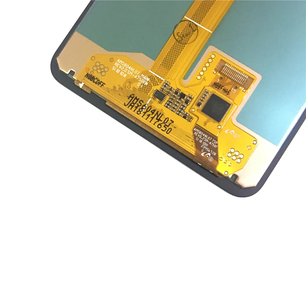 Оригинальный AMOLED ЖК дисплей 6 0 дюйма для Samsung Galaxy A7 2018 A750 SM A750F A750FN A750G с сенсорным