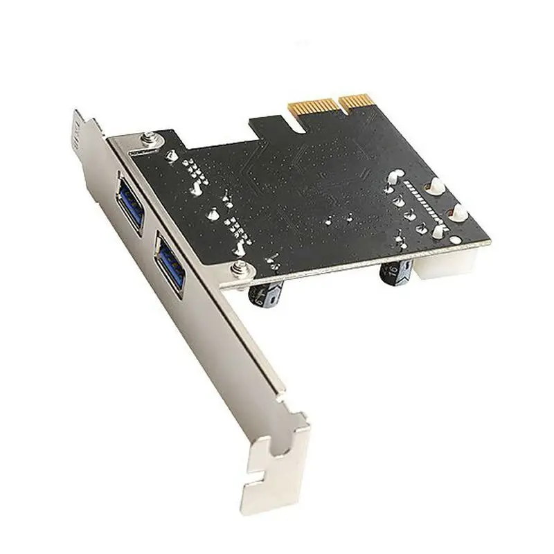 Great-Q Superspeed 5 Гбит/с 2 порта USB 3,0 PCI-e контроллер карты PCI Express PCIe к USB3.0 конвертер адаптер NECD720200AF1 чип