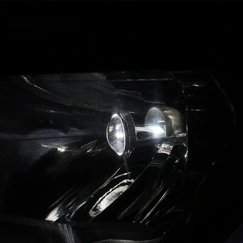 2 шт. 70 Вт/пара лампа H4 светодиодный мини проектор Объектив G6 automobles Светодиодный лампа светодиодный Conversion Kit Hi/короче спереди и длиннее сзади) луч фары 12 V/24 V 5500K белый