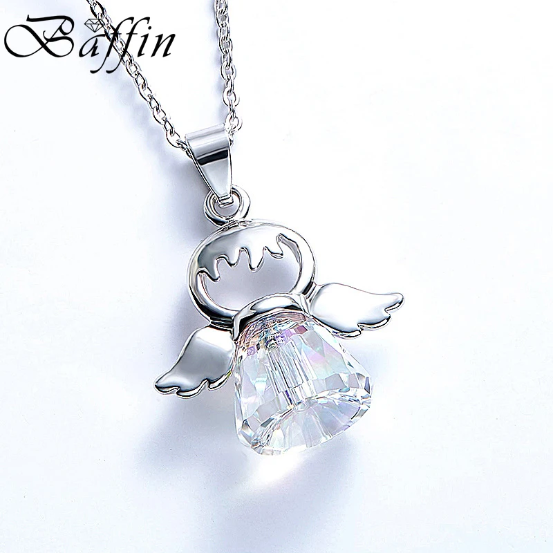 BAFFIN Guardian ожерелья с крыльями и кулонами Кристаллы из австрийской сказочной формы