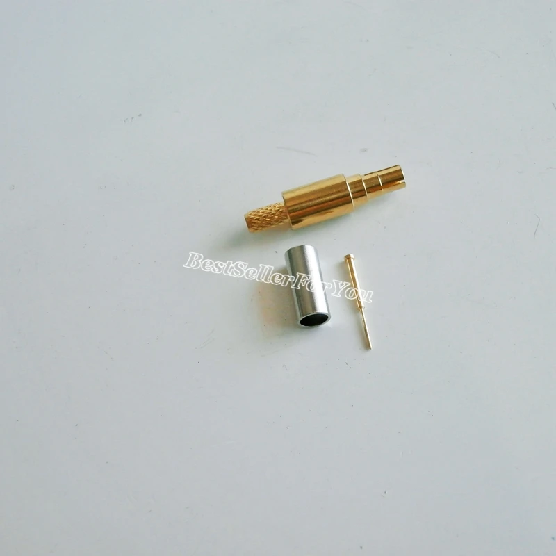 Прямой обжимной разъем CRC9 для коаксиального кабеля RG316 RG174 RG178|connector crimp|connector