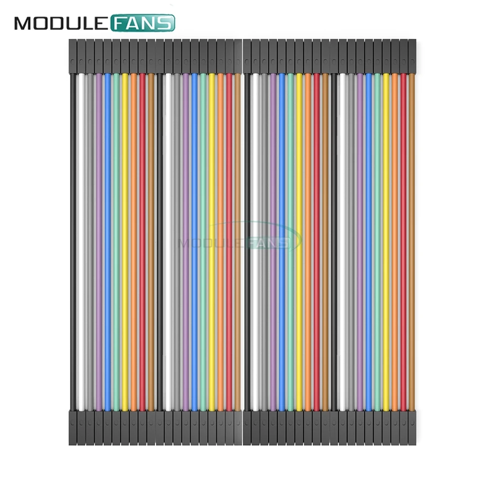 2x40 шт. Dupont 10 см разъем Мама мама ленточный кабель для Arduino комплект сделай сам|jumper