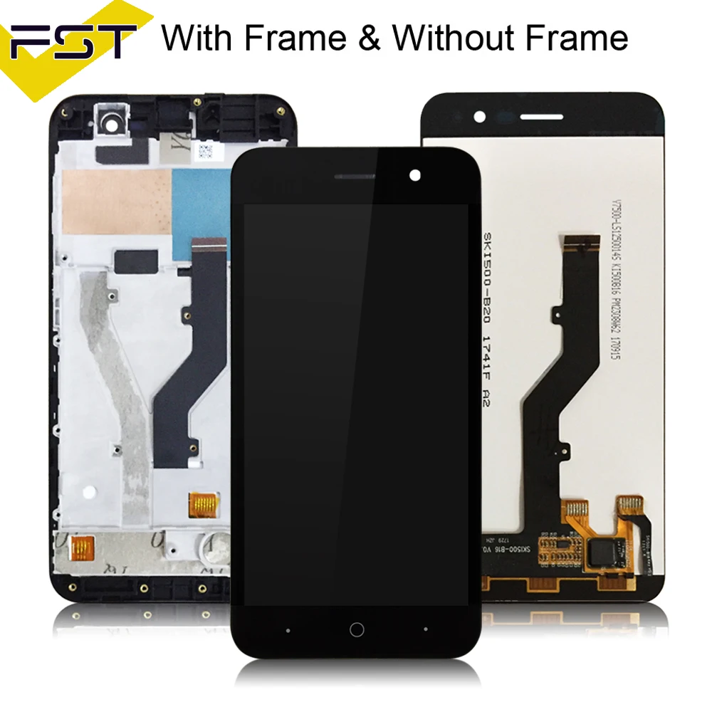 Для ZTE Blade A520 LCD дисплей и фото с рамкой для ЖК-дисплея ZTE A520