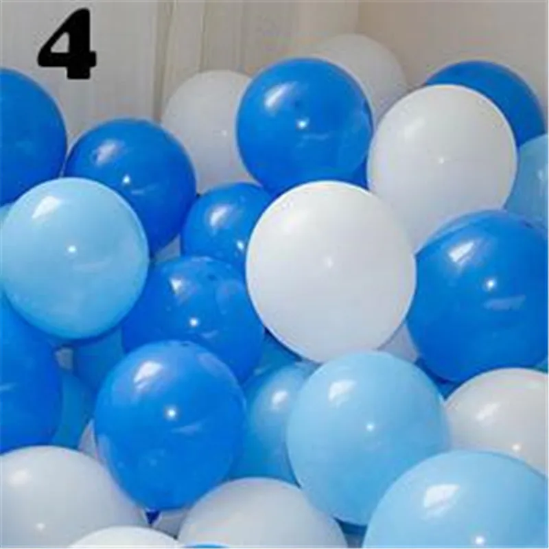 mix 4 50 шт., воздушные шары на день рождения, 5 дюймов, 1,3 г, латексные гелиевые воздушные шары, утолщенные жемчужные вечерние воздушные шары, вечерние шары, детская игрушка шарики для свадьбы - Цвет: mix 4