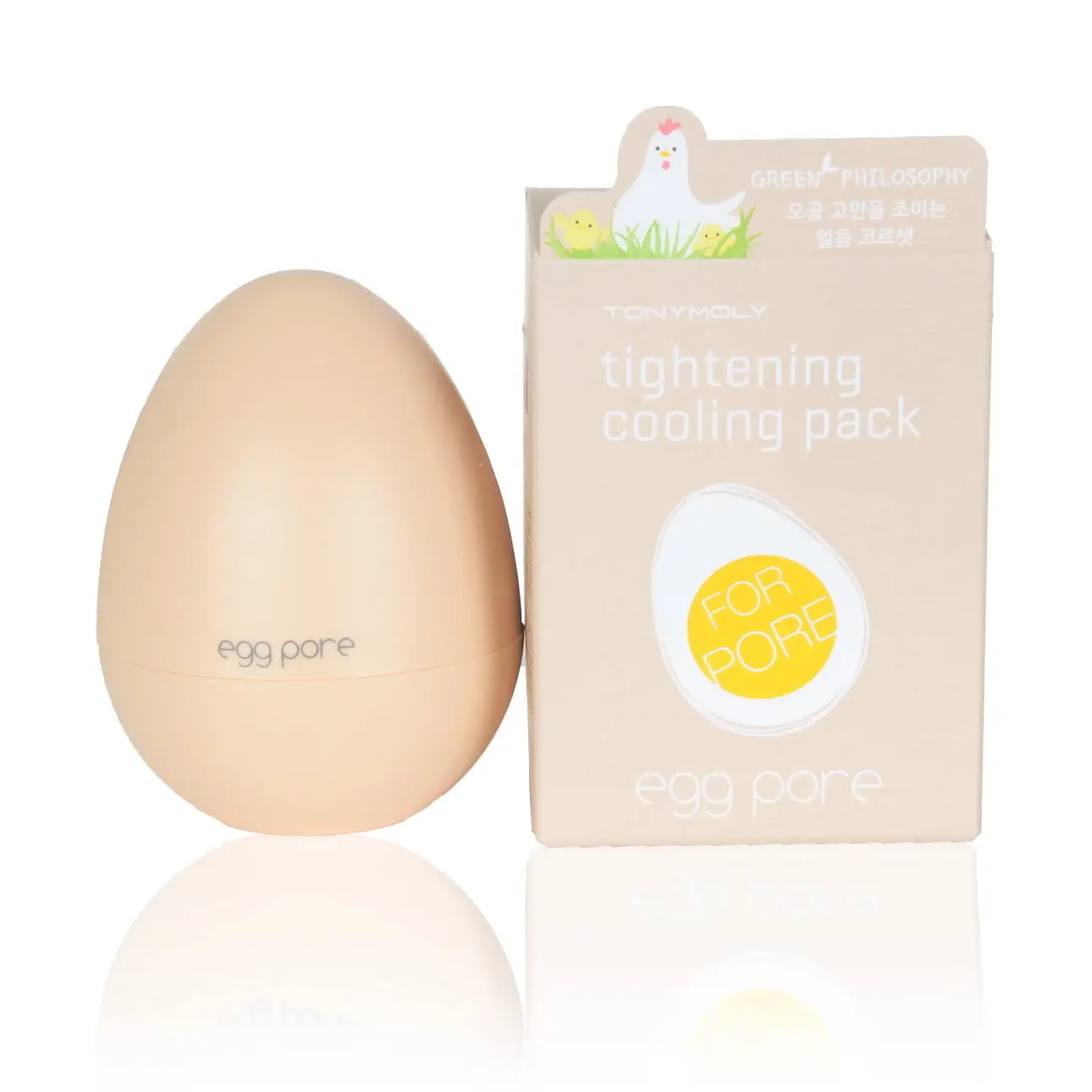 TONYMOLY яйцо пора затягивание охлаждающий пакет 30 г подтяжка пор Маска для лица