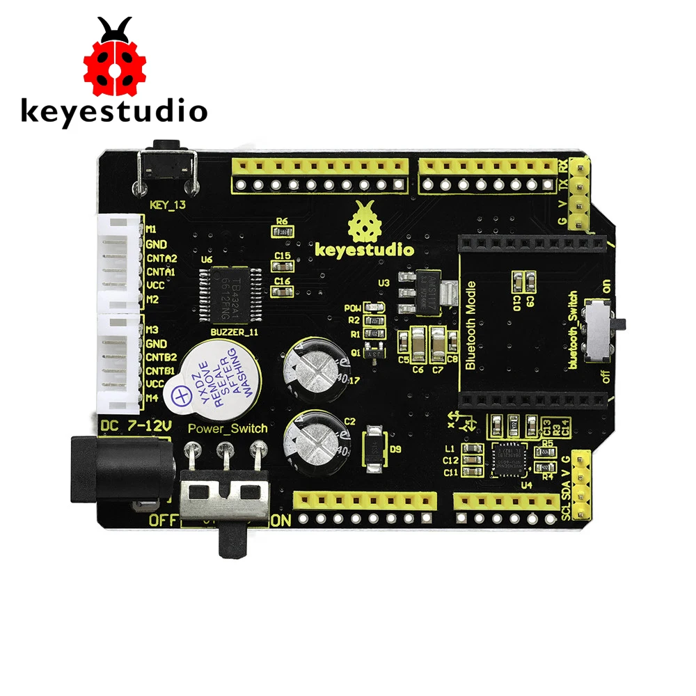Автомобильный экран Keyestudio Balance V3 для Arduino UNOR3|Аксессуары демонстрационных