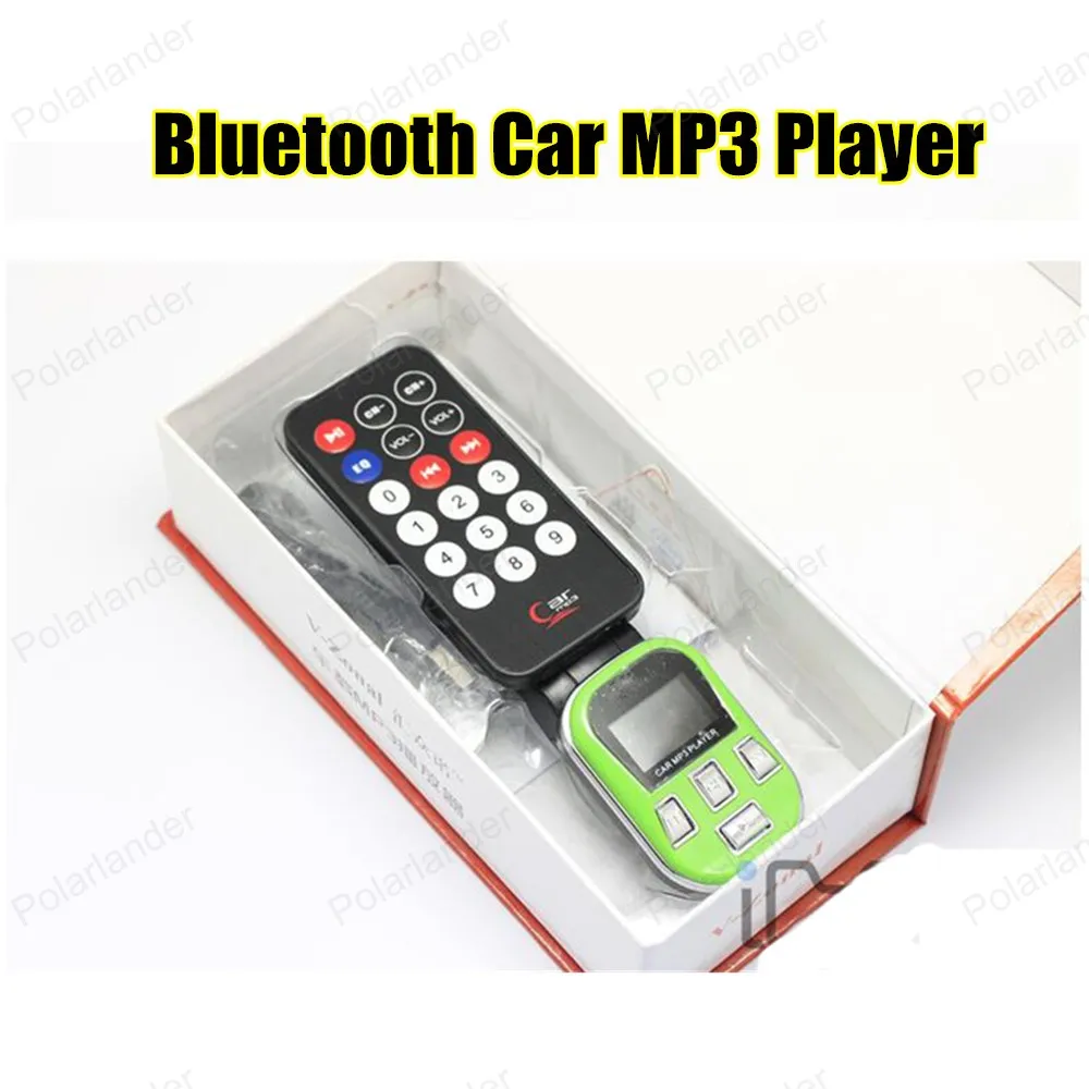 

Автомобильный Bluetooth FM передатчик Комплект MP3 плейермодулятор Handsfree LCD с двойным USB зарядным устройством