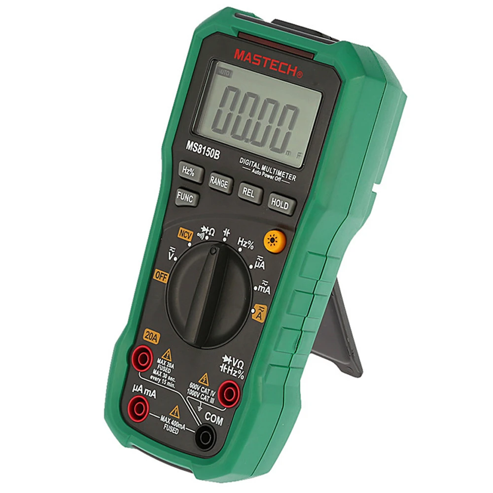 Mastech MS8150B цифровой мультиметр портативный тестер измеритель напряжения тока