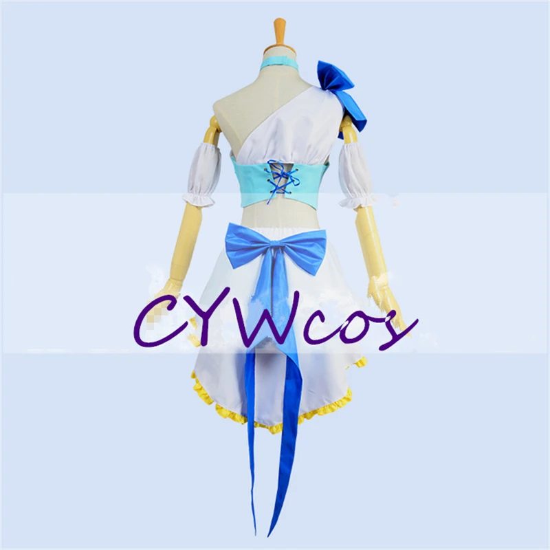 Индивидуальный аниме Mahou Shoujo Ore Magical Twin Косплей Микки синий костюм для косплея