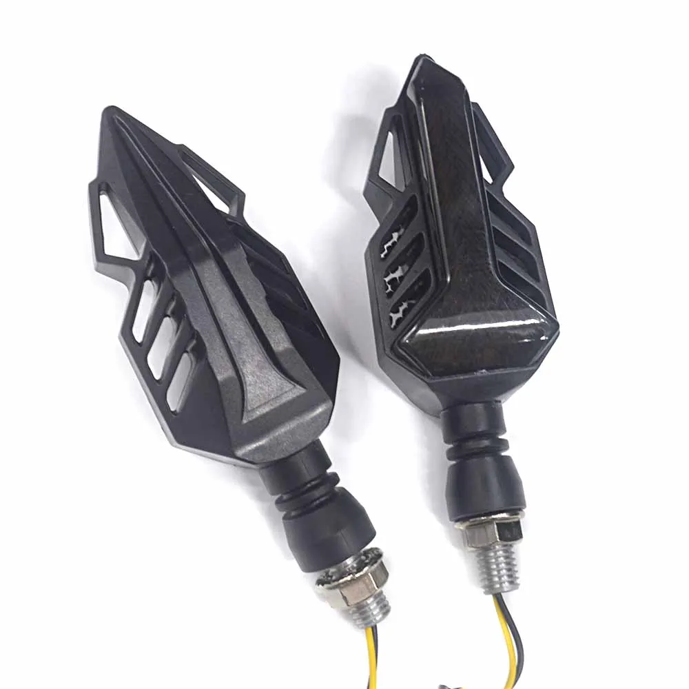 

Универсальный мотоциклетный светодиодный гибкий указатель поворота янтарный свет для YAMAHA TMAX 530 500 MT07 MT09 MT 07 09