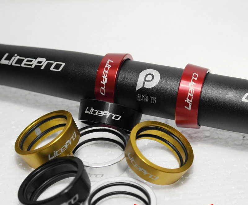 Новое Брендовое фиксированное кольцо на руль Litepro BMX Hedatube крест с замком трубка 25 4