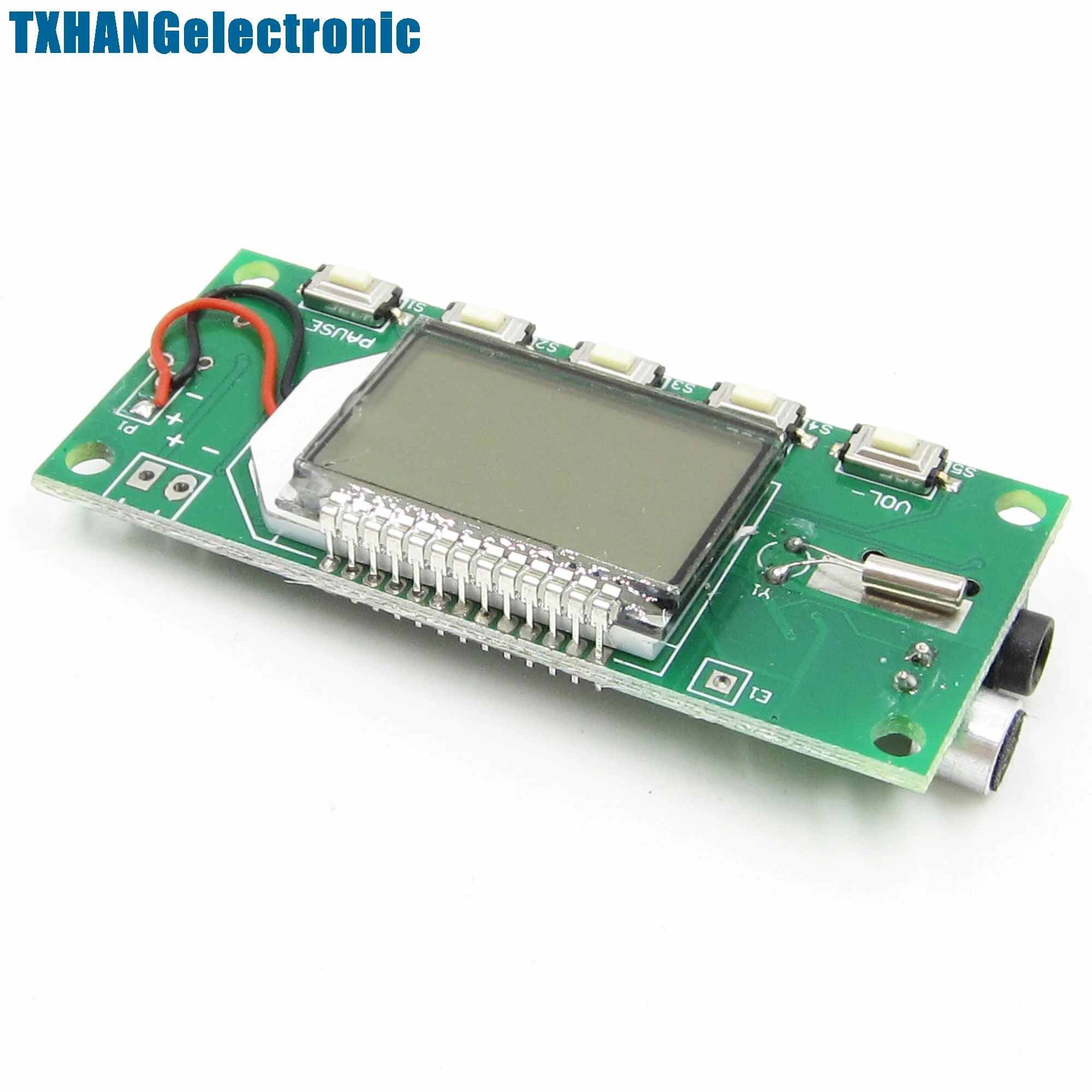 Цифровой fm радиоприемник PLL с ЖК дисплеем модуль 87 108 МГц беспроводной