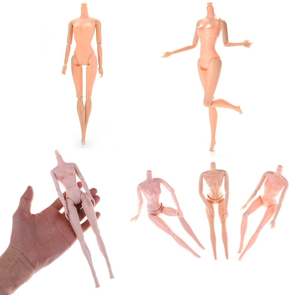 

Multi Styles Pick DIY Movable Nude Naked Doll Body For Doll House DIY Body Without Head Children Gifts Learning Toys