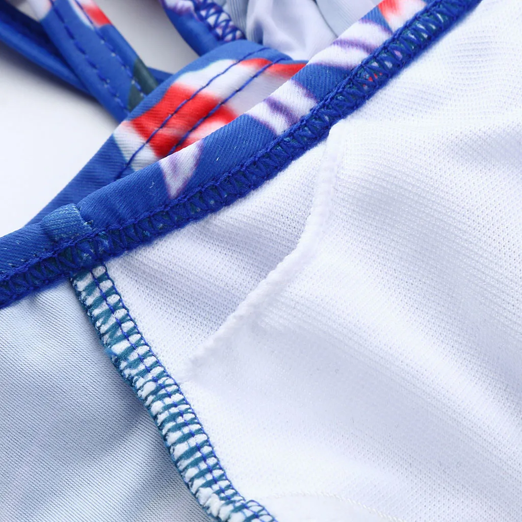 Женская одежда купальный костюм для беременных топ с принтом бикини купальник