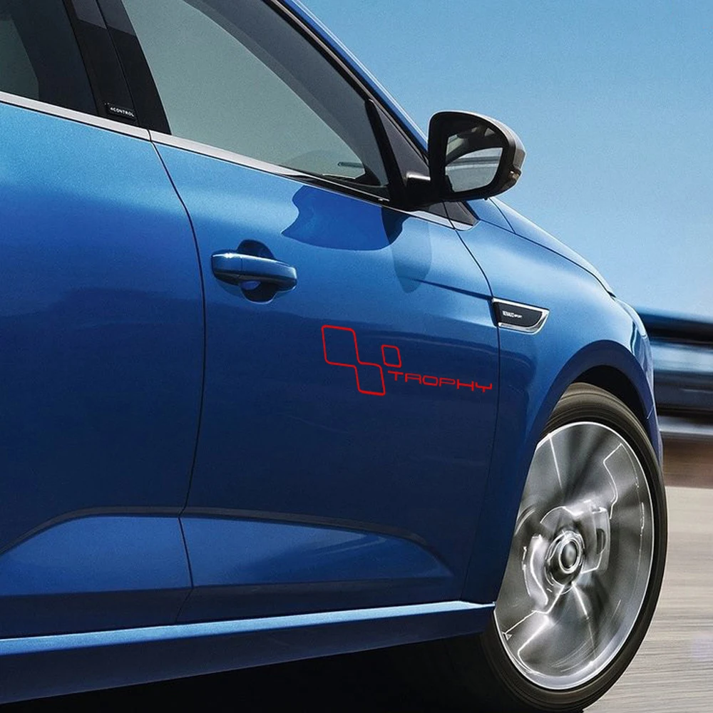 Светоотражающая наклейка для автомобиля Renault Sport Clio Cup Twingo Megane 2 RS GT Fluence Logan