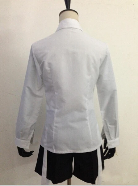 Черно белый костюм для косплея по индивидуальному заказу из аниме данганронпа