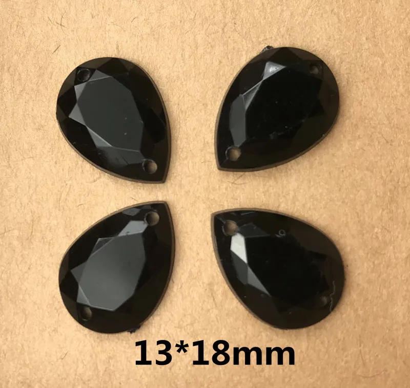 Различные формы черные акриловые сверла ручной шитья алмазные свадебные туфли DIY