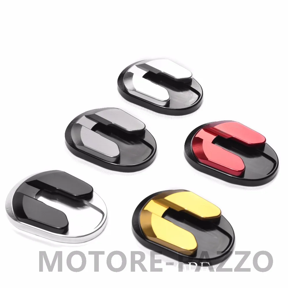 

For Yamaha NVX 155 AEROX155 NMAX155 Motorcycle Foot Side Stand Pad Plate Enlarge Kickstand Pad Extension CNC