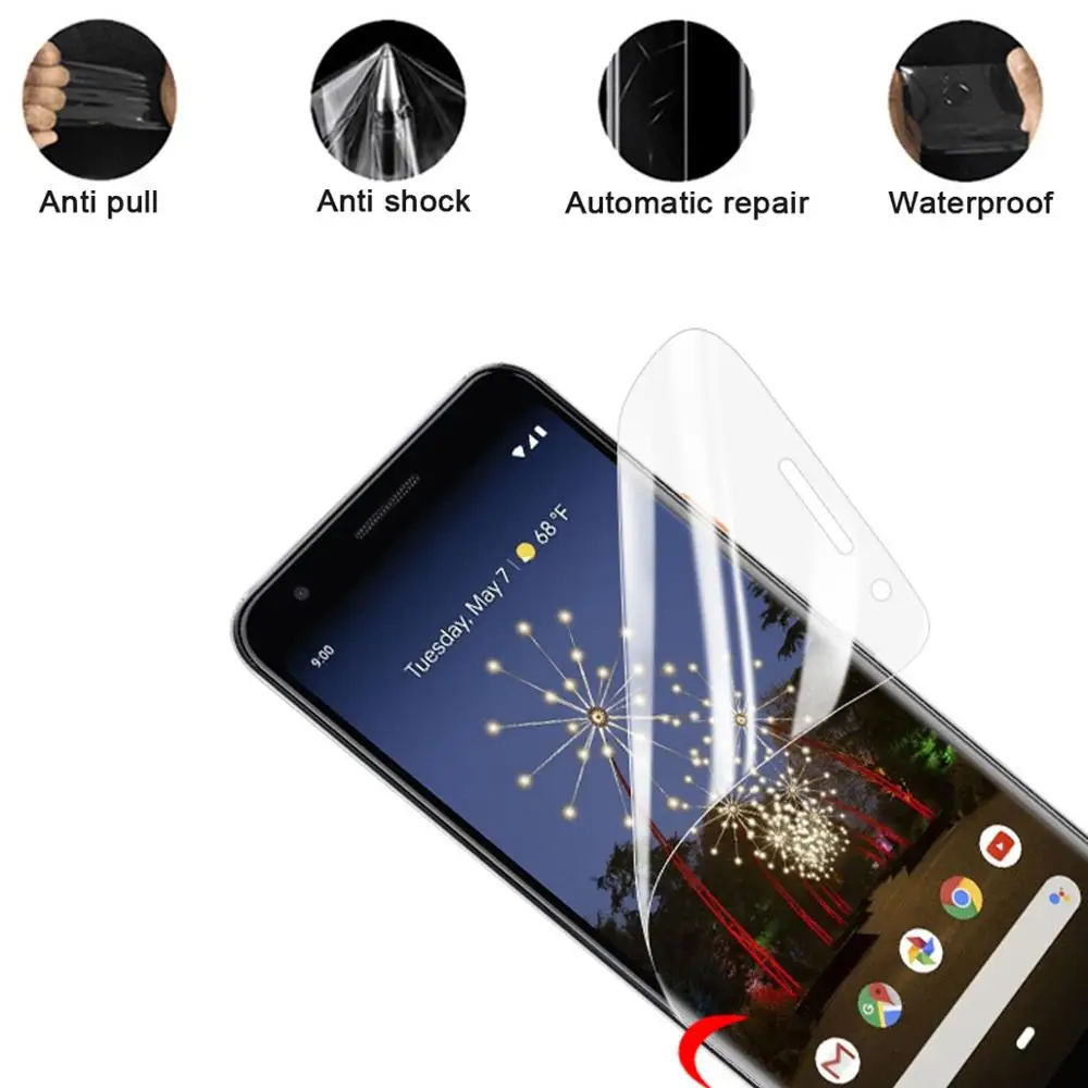 IRepair-You 2 шт Мягкий ТПУ полный Чехол изогнутая Гидрогелевая пленка для Google Pixel 3A 3AXL