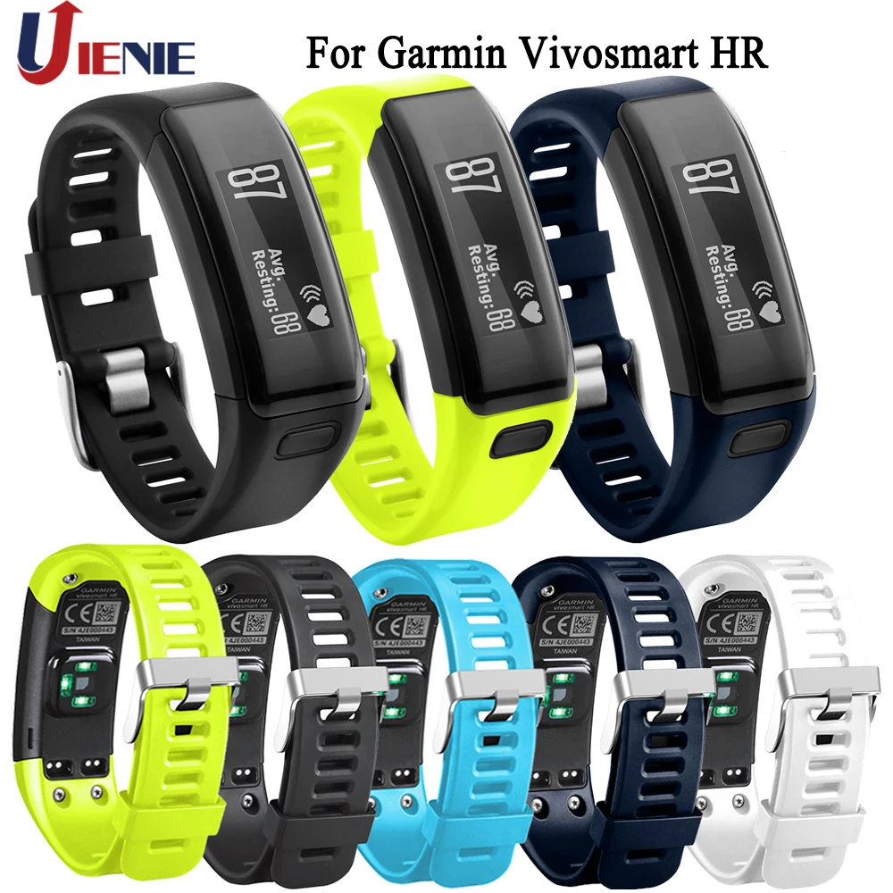 Силиконовый ремешок для часов Garmin Vivosmart HR модный спортивный сменный