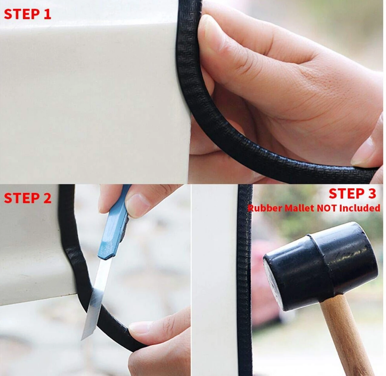 Защитные щитки для края автомобильной двери 10 м защита BMW 1 2 3 4 5 6 7 серии E46 E52 E90 X1 X3