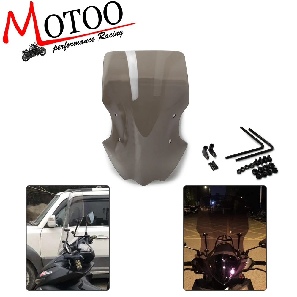 Для Yamaha Aerox 155 NVX155 2017 2018 мотоцикл лобовое стекло ветровое воздушный дефлектор