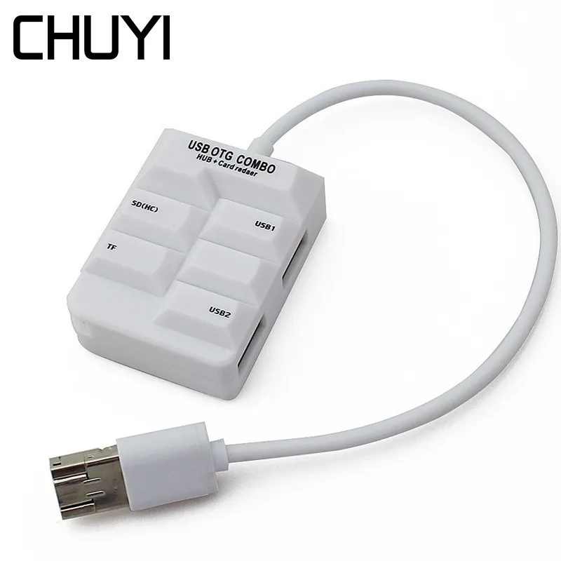USB разветвитель CHUYI OTG COMBO 2 0 Type C C|USB-хабы| |