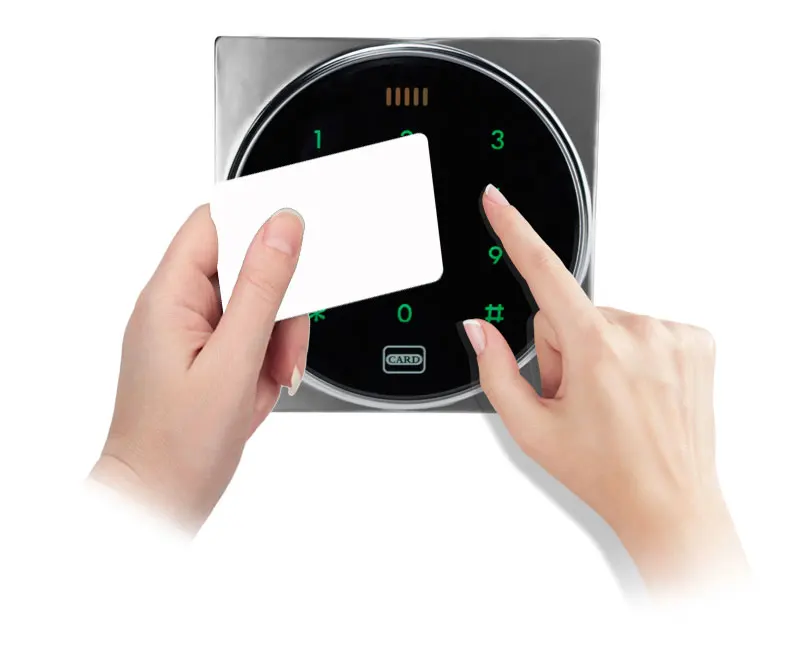 8000 пользователей Водонепроницаемая металлическая клавиатура контроля доступа RFID 125 кГц кардридер+ 10 TK4100 RFID брелок, RFID брелок, RFID брелок