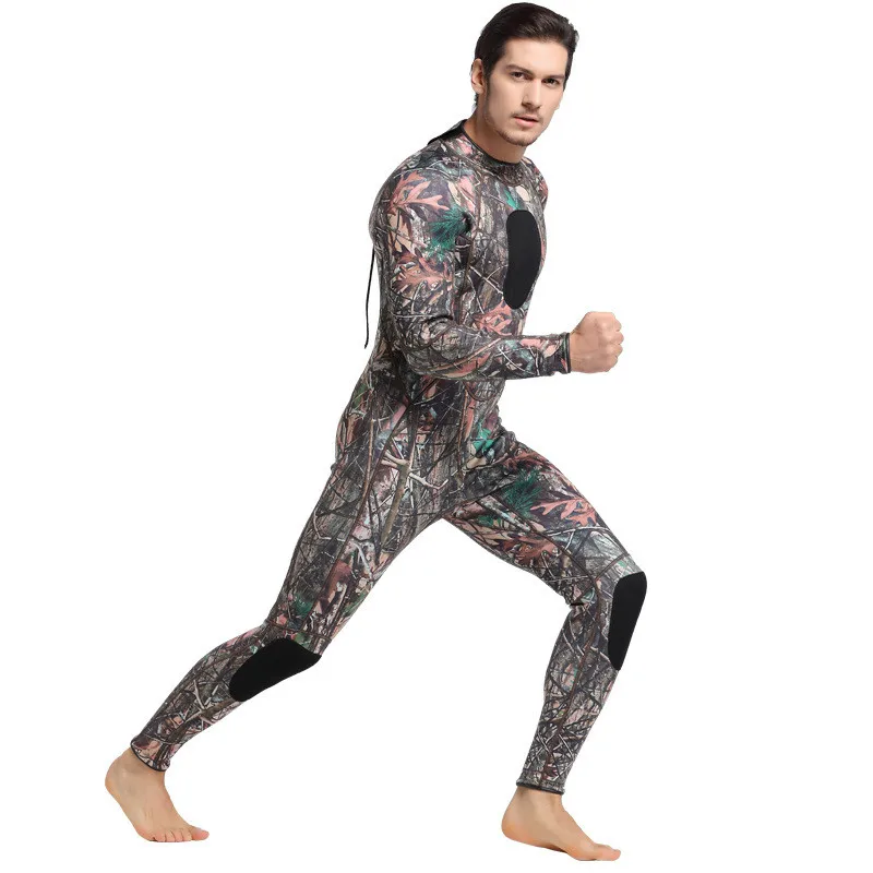 2017 Мужской Камуфляжный гидрокостюм 3 мм из неопрена мужской купальник Рашгард