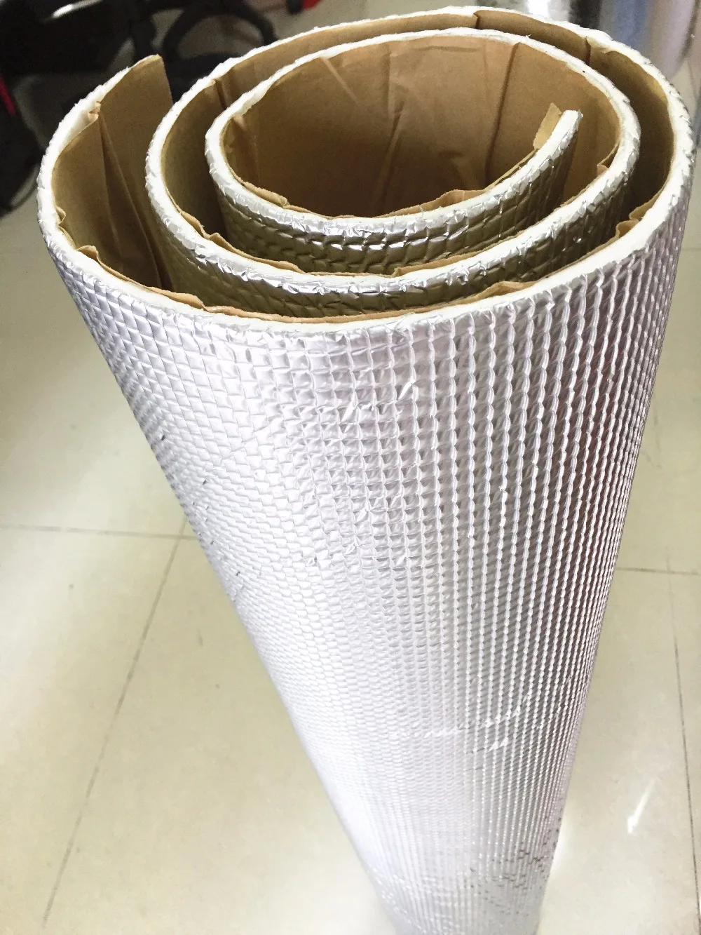 Звукоизоляционный демпфирующий звукоизоляционный материал алюминиевая фольга