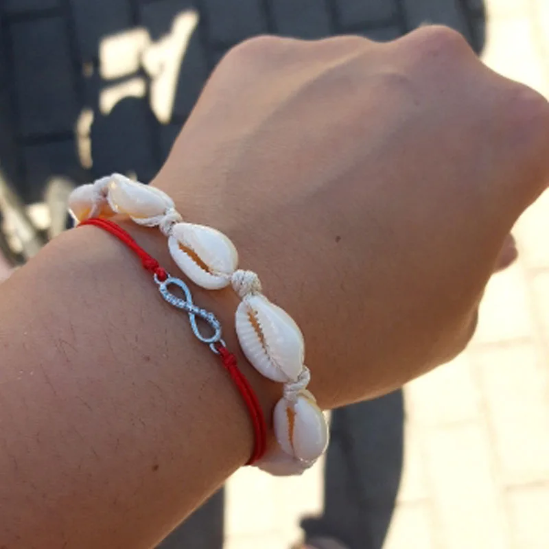 Богемный браслет для мужчин и женщин браслеты натуральная цепочка из бисера в