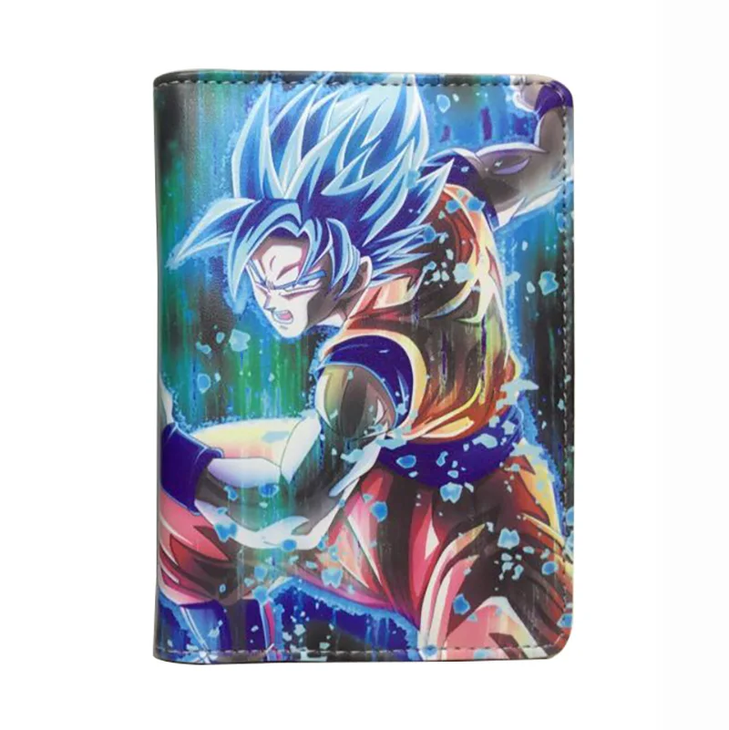 G JP Аниме Dragon Ball Обложка для паспорта Горячая Мультфильм кожаный держатель для карт кошелек подарок для детей мальчик девочка аксессуары для путешествий держатели паспорта - Цвет: G