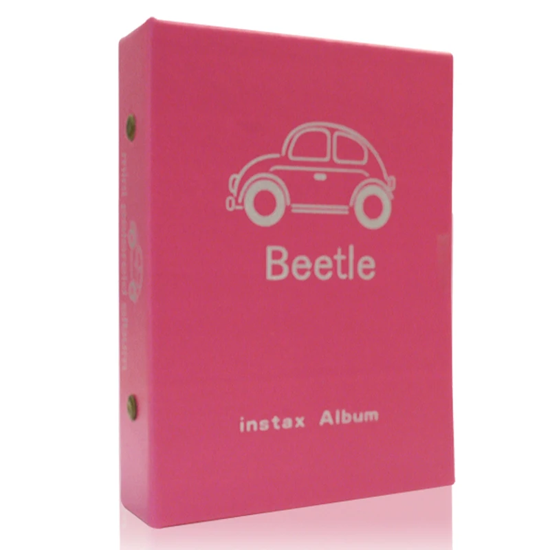Takashi Beetle Instax Mini Album розовый для камеры Fujifilm 7 7s 8 + 9 25 50s 70 90/Polaroid 300|album chart|album reviewcar neck